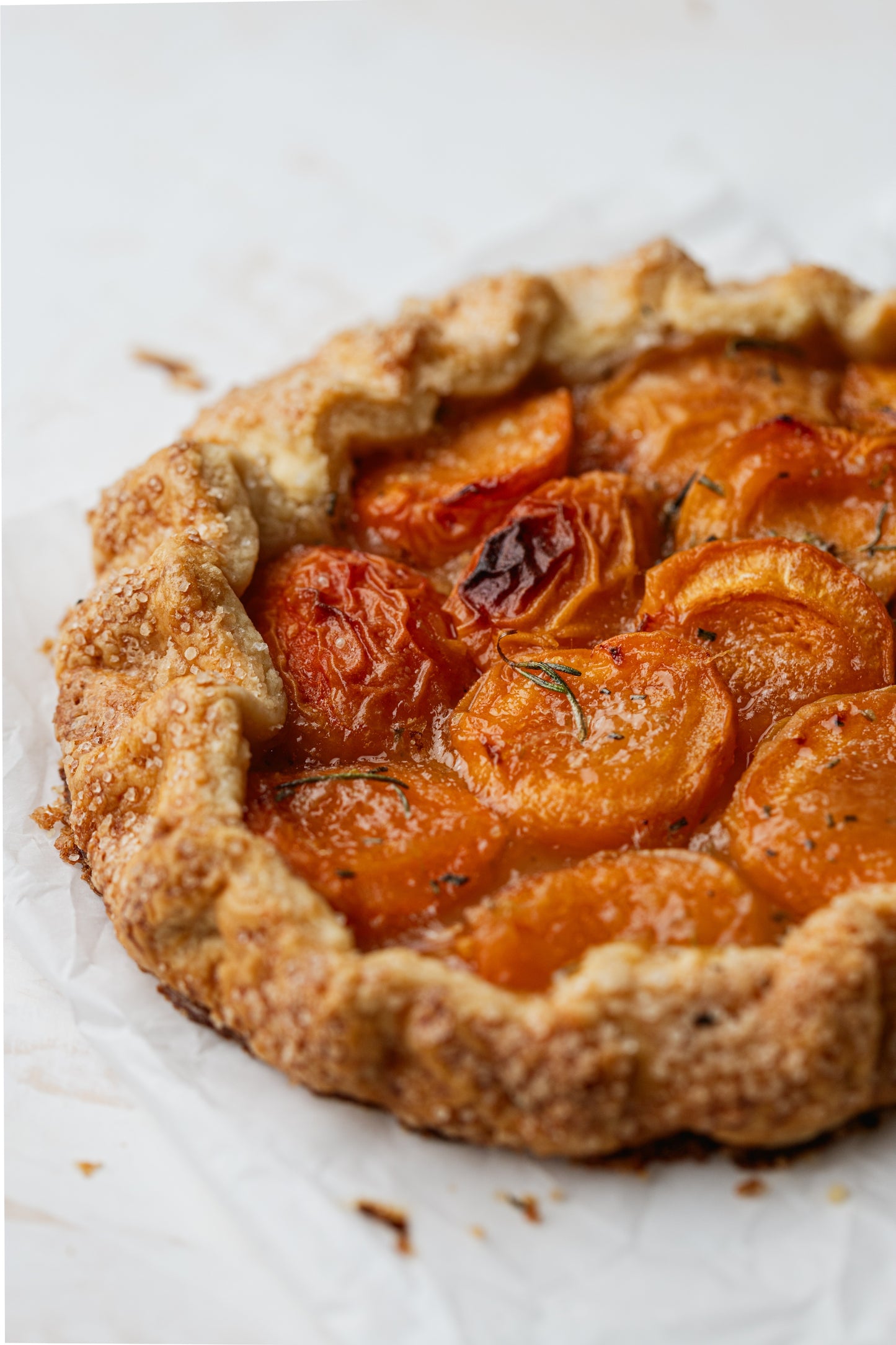 Apricot Rosemarie Pie