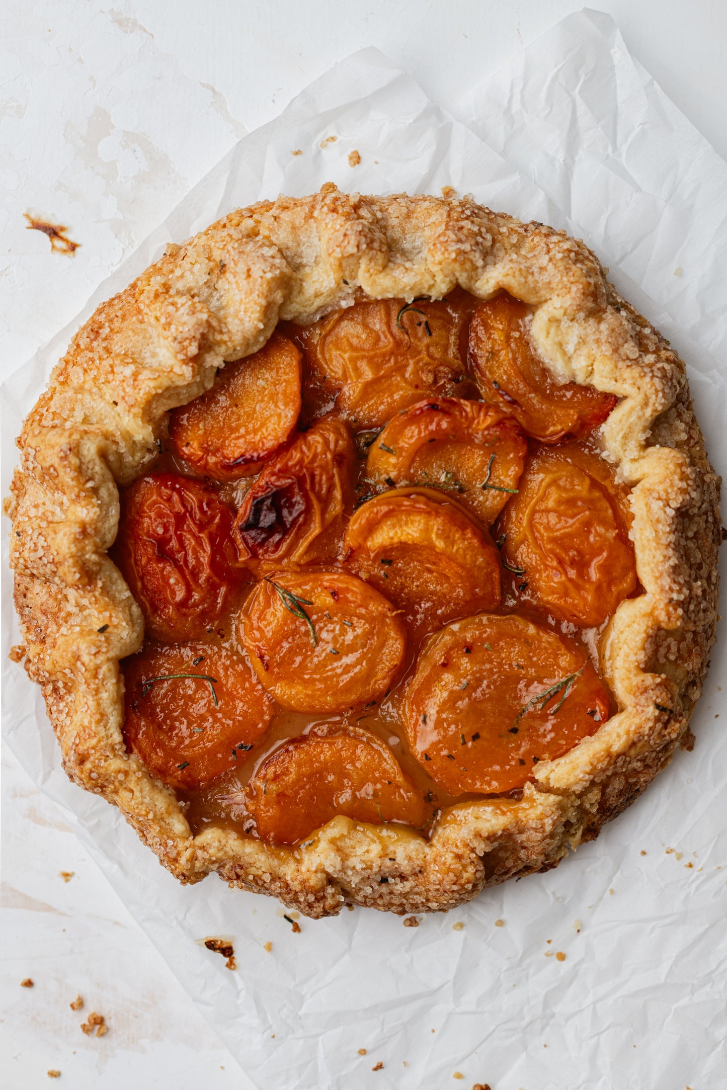 Apricot Rosemarie Pie