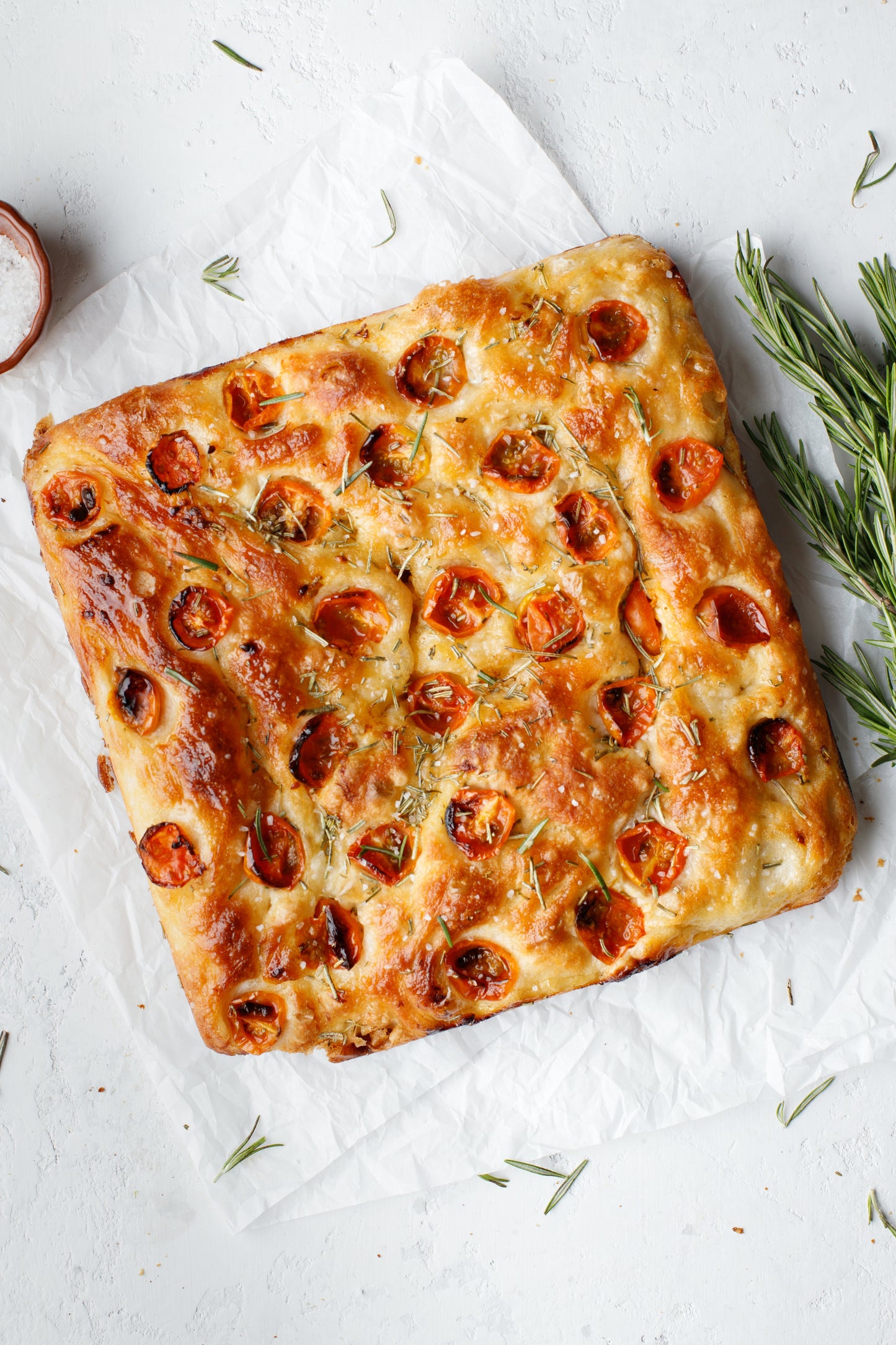 Cherry Tomatoes and Rosemary Focaccia