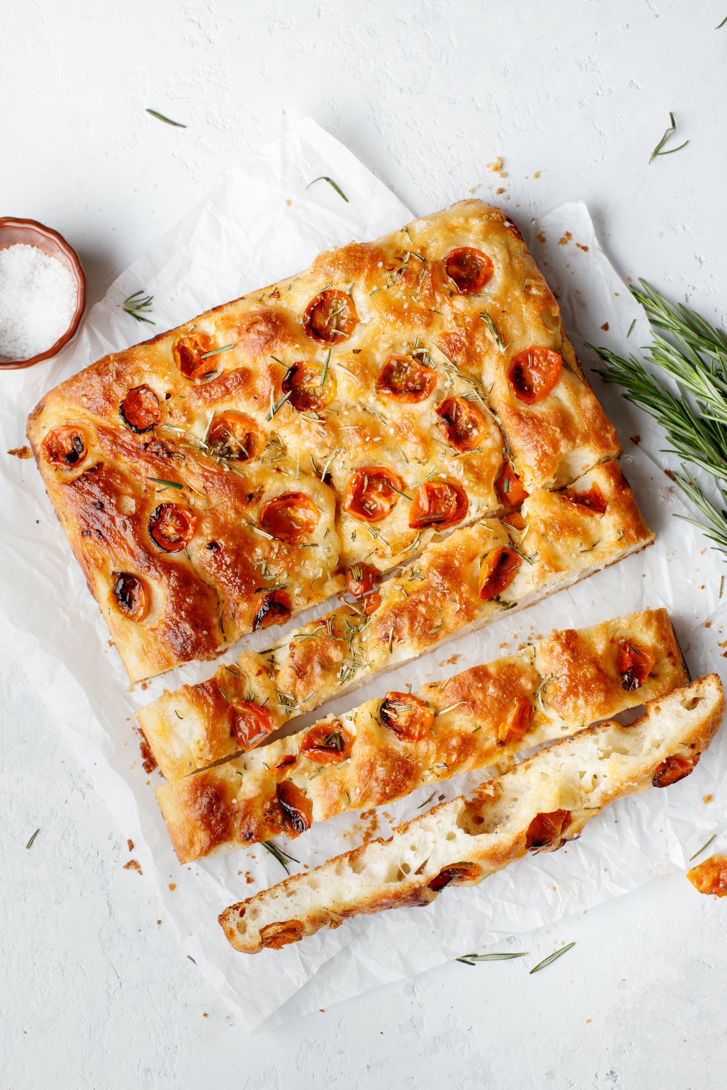 Cherry Tomatoes and Rosemary Focaccia