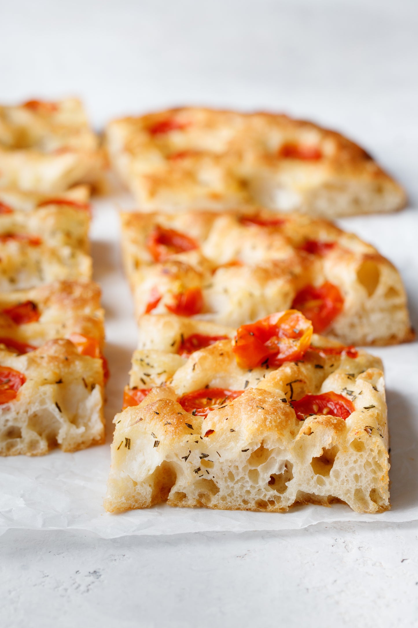 Cherry Tomatoes and Rosemary Focaccia